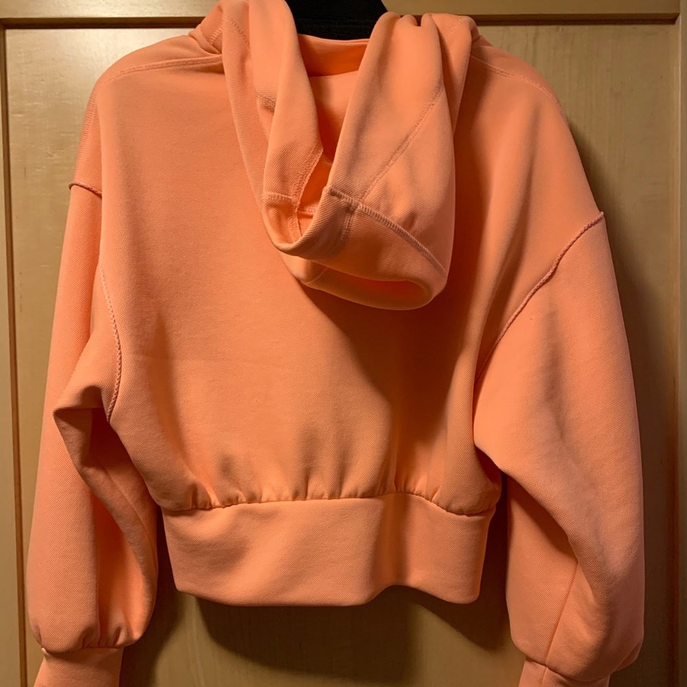 Zara Cropped Hooded Sweatshirt - Picture 3 of 3